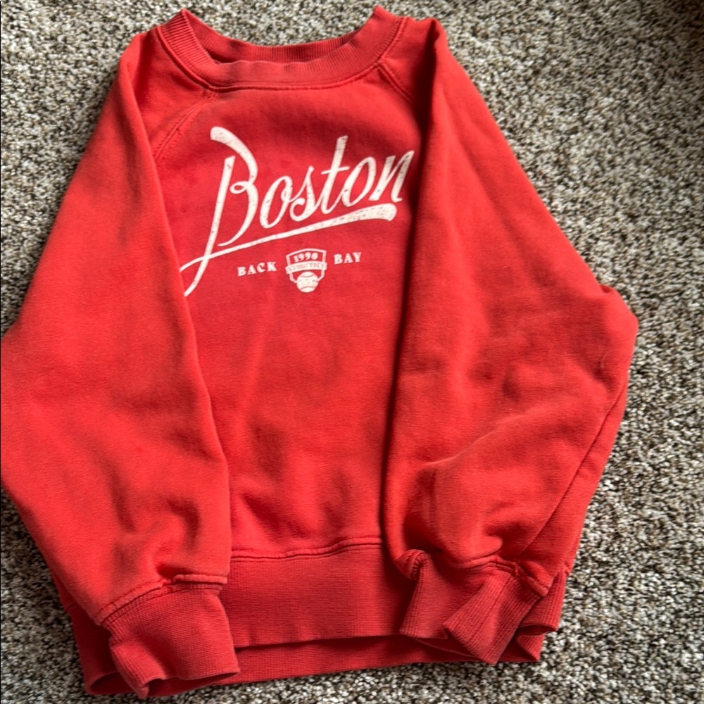 H&M Vibrant Red Sweatshirt